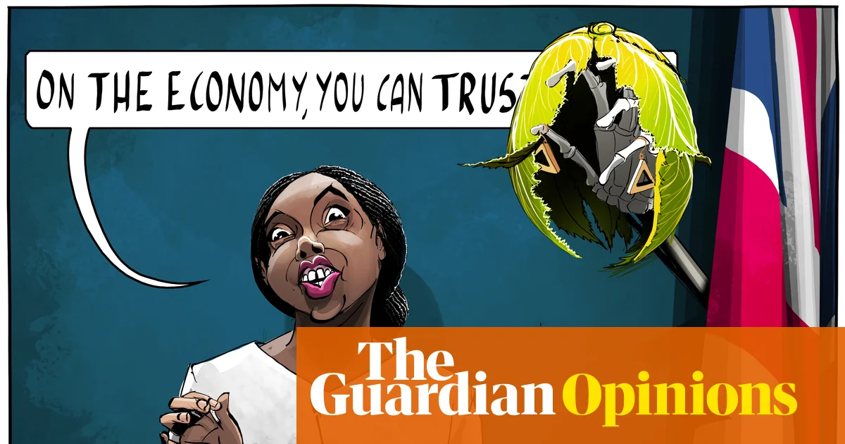 Ella Baron on Kemi Badenoch and Tory economic credibility – cartoon
